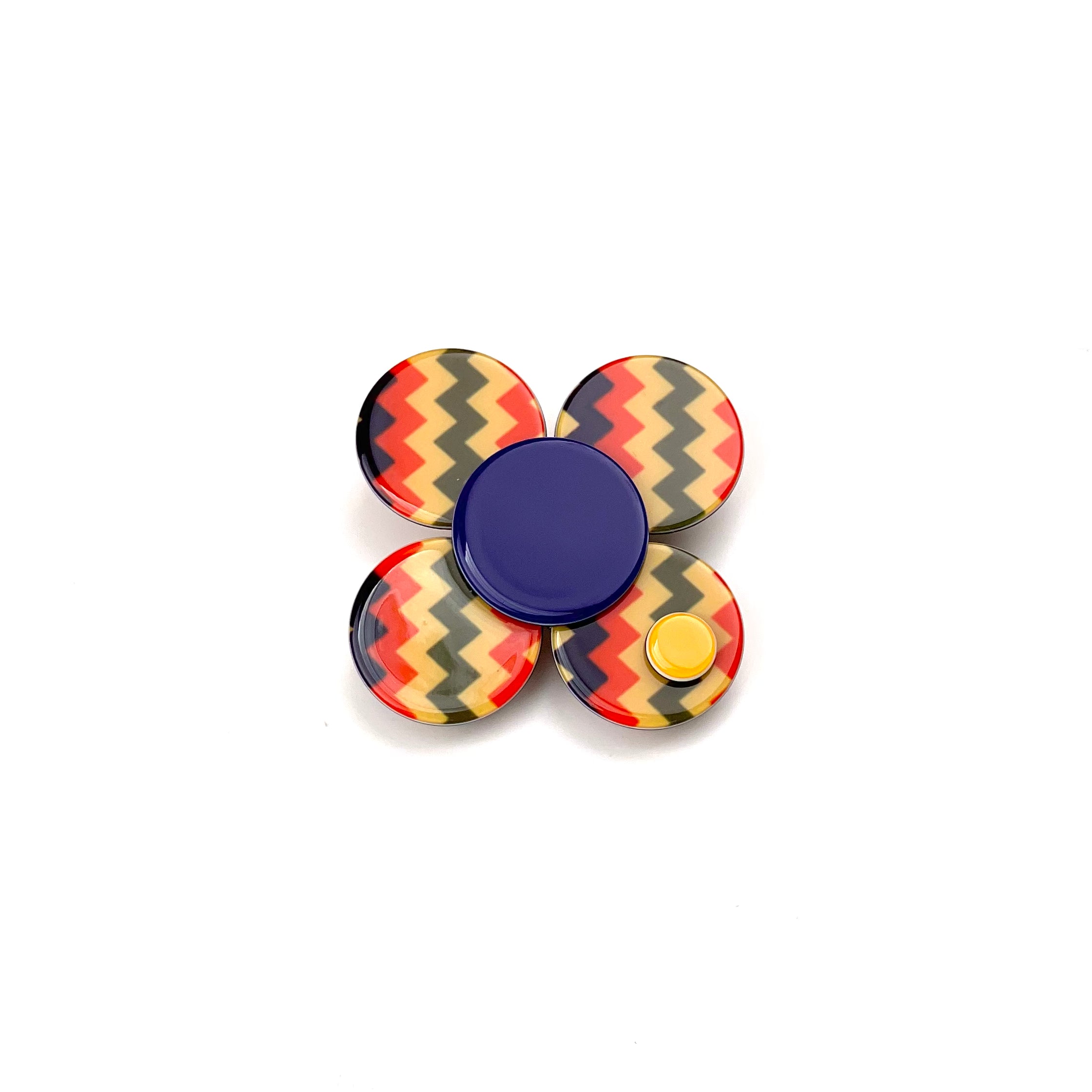 Florence flower - zig zag multi