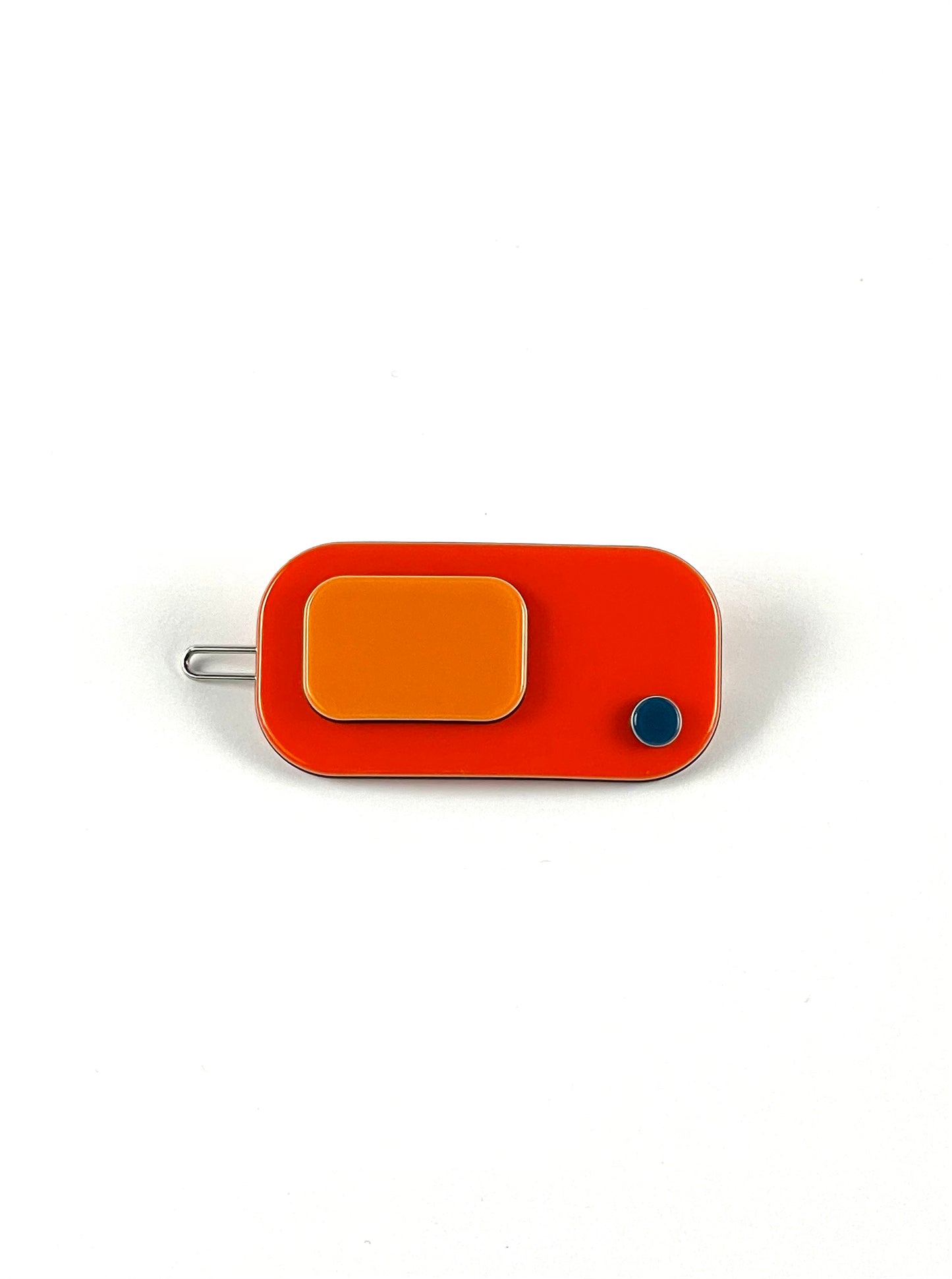 Palermo hair clip - Orange