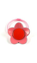 Bibi flower ponytail - sweet pink
