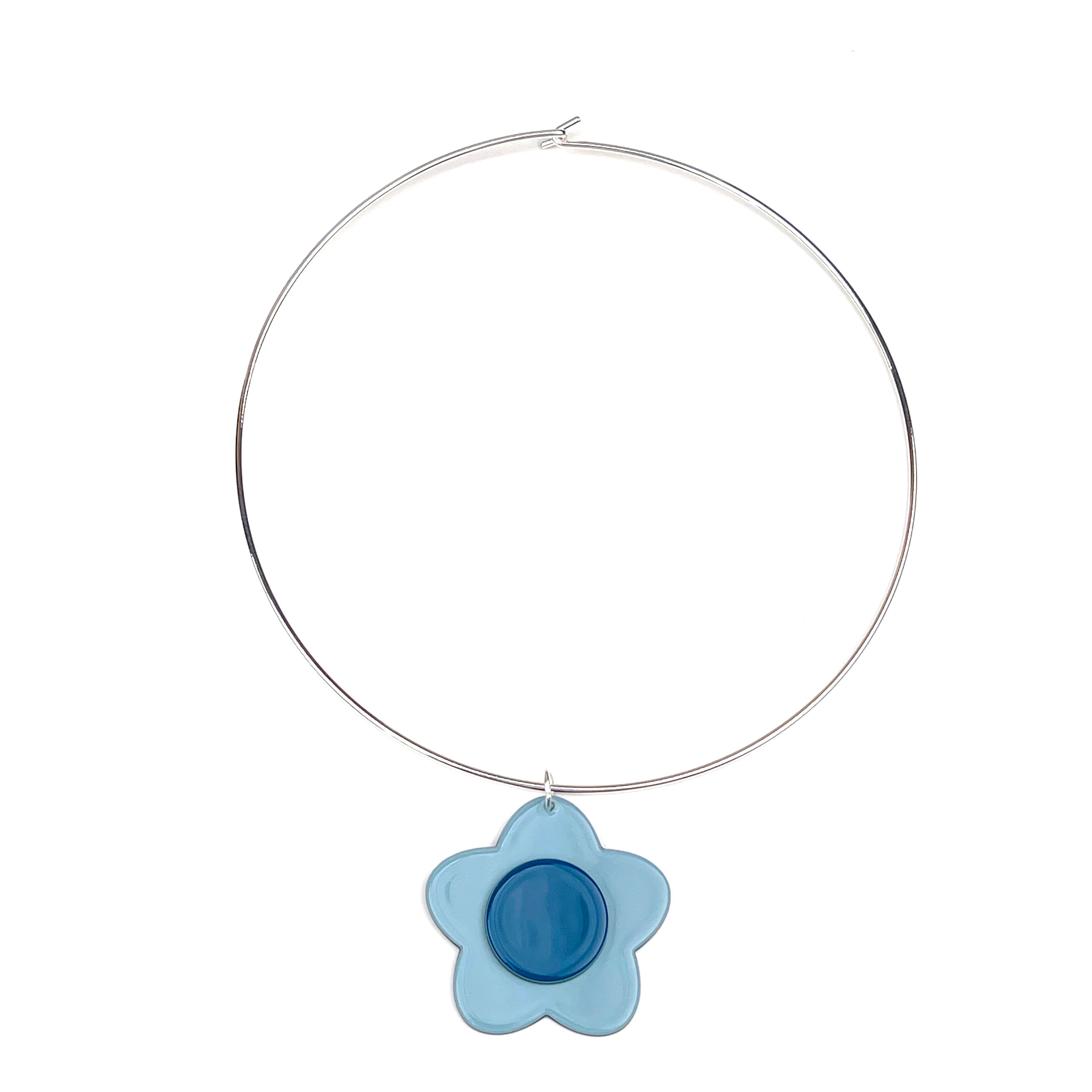 Choker - Bibi sky blue