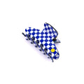 Faro claw - blue check