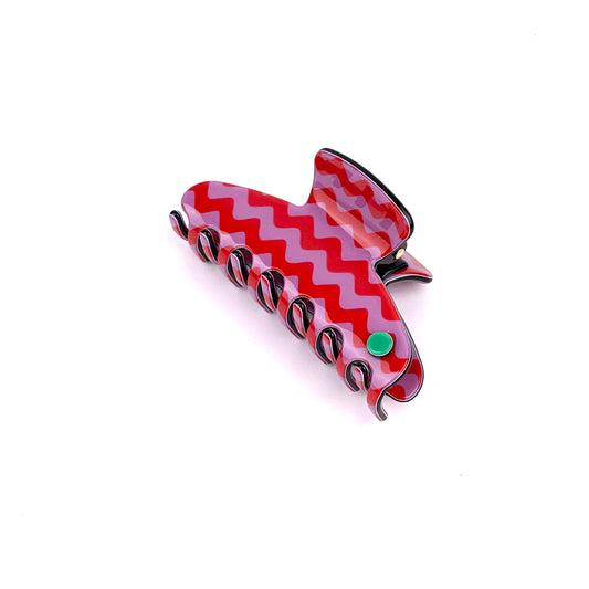 Faro claw - purple zigzag