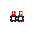 Hanover drop earrings - Dark green