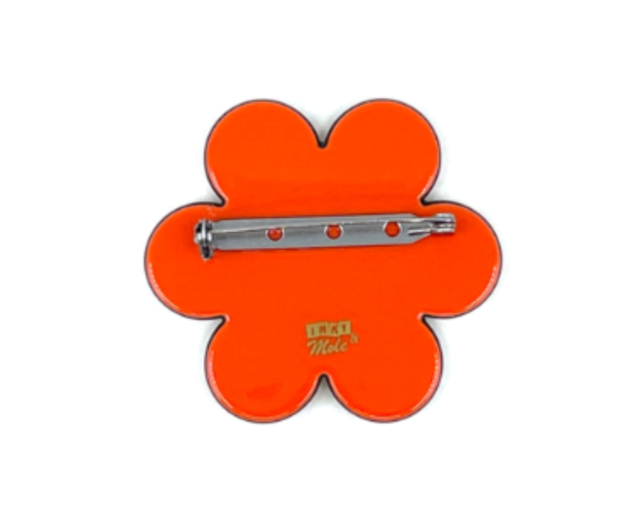 Large Binky Brooch - Orange