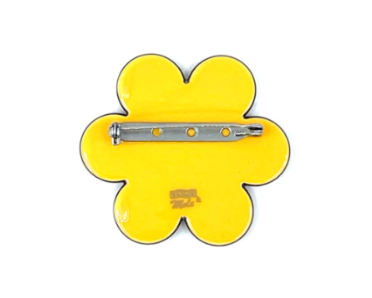 Large Binky Brooch - Yellow