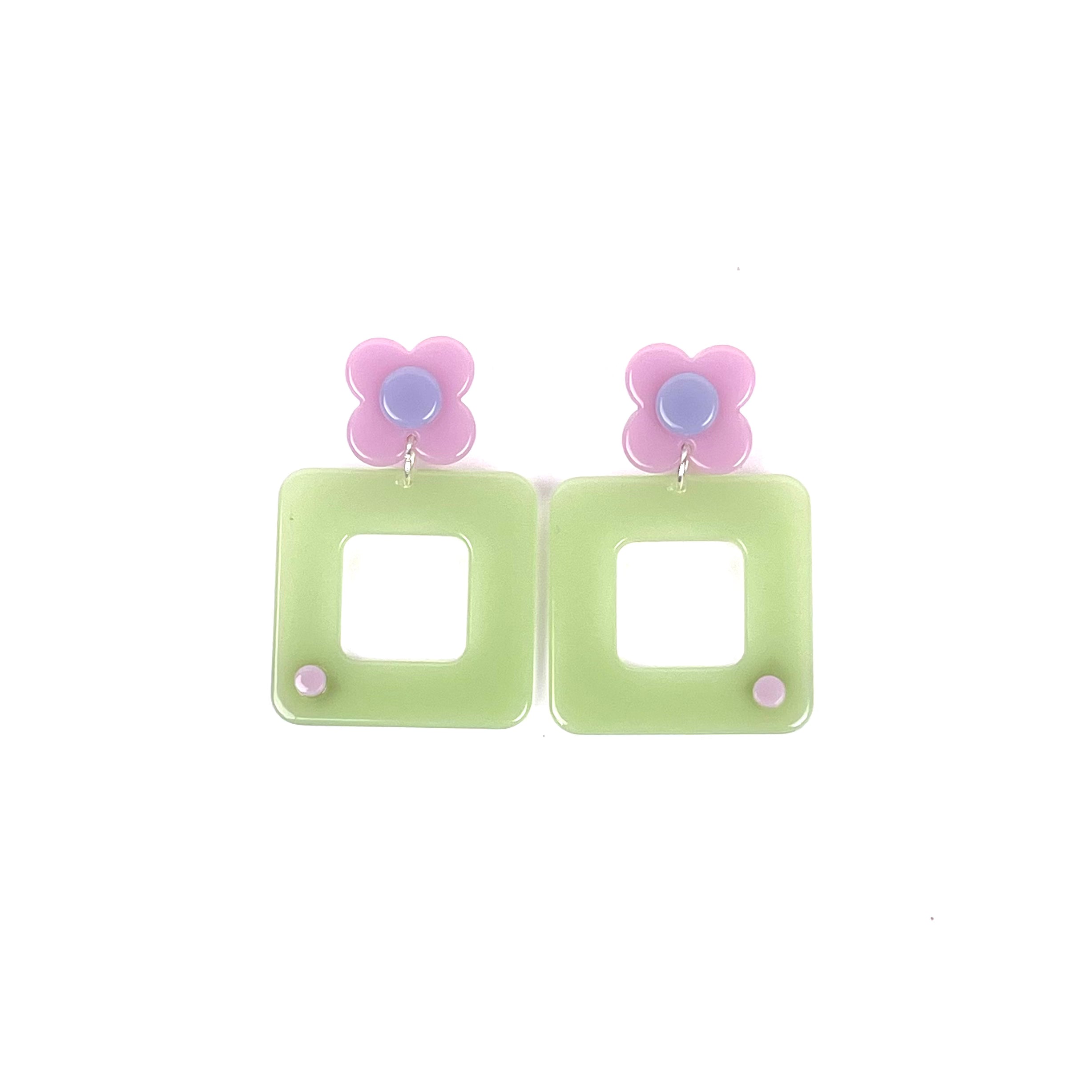 Istanbul Drop Earring - Peppermint