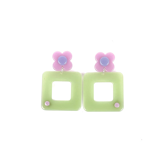 Istanbul Drop Earring - Peppermint