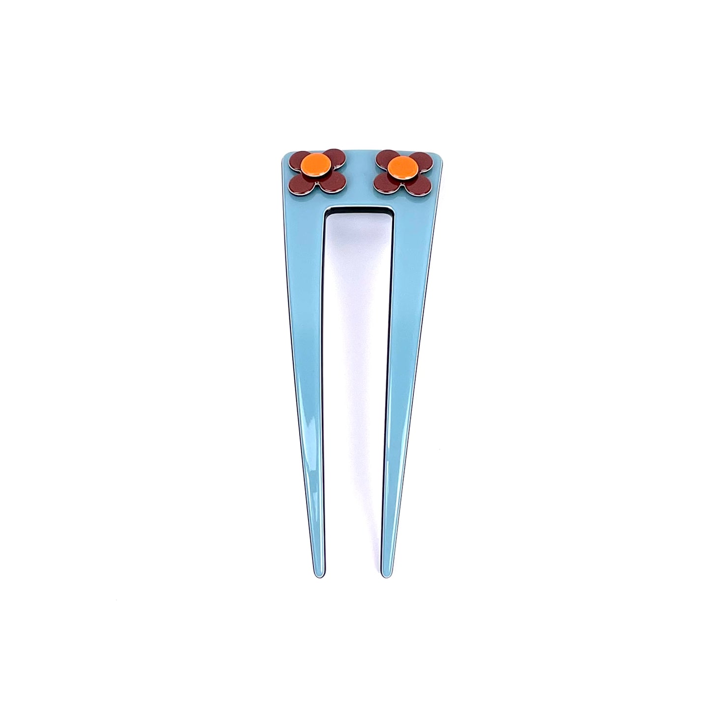 Hanover hair pin - sky blue