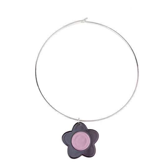 Choker - Bibi deep aubergine