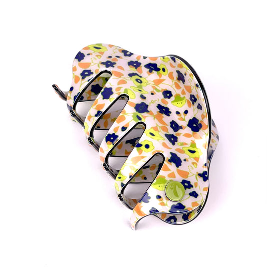 Copenhagen Medium Claw - Green floral