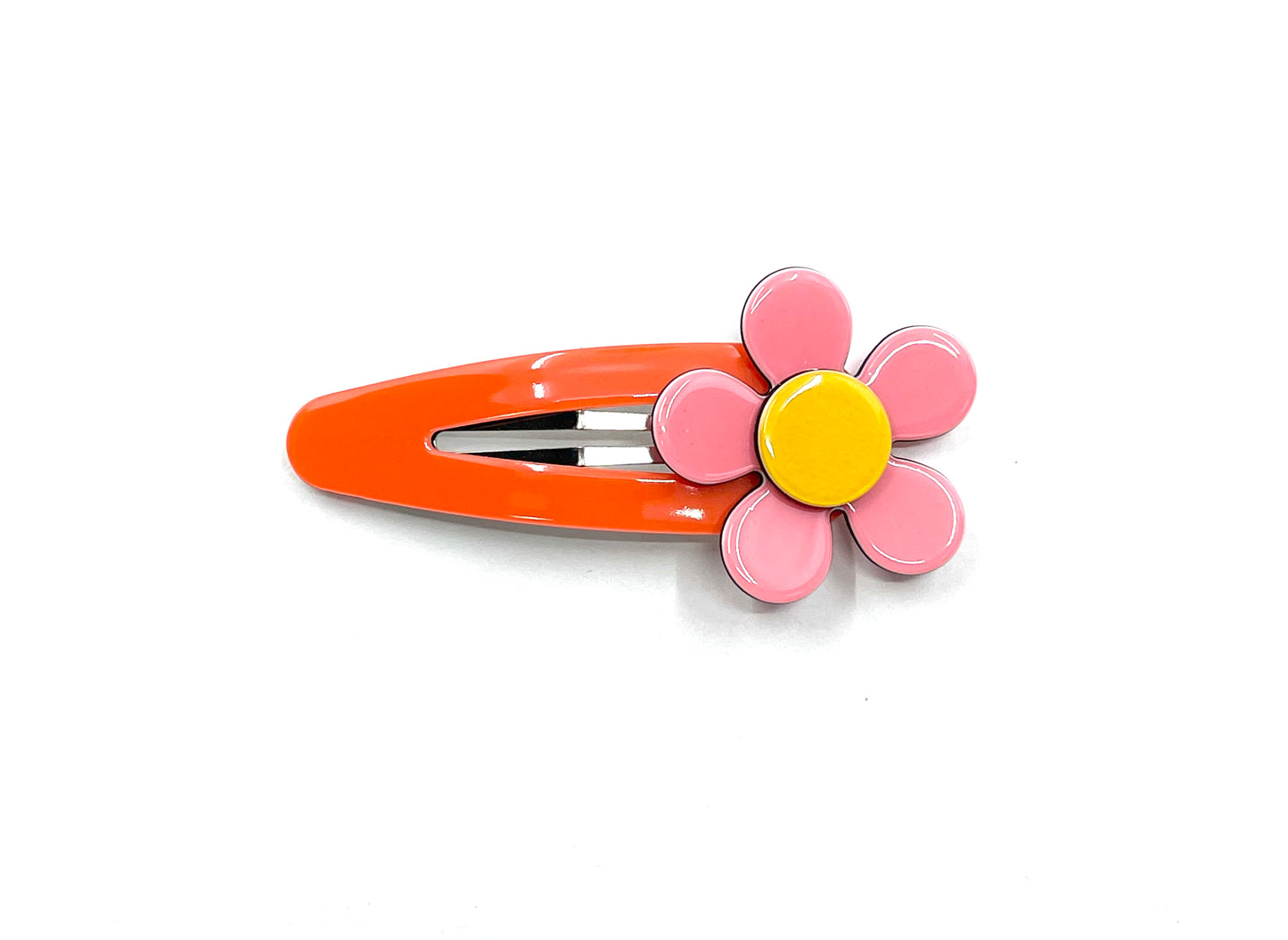Flat flower click clack - Sweet pink