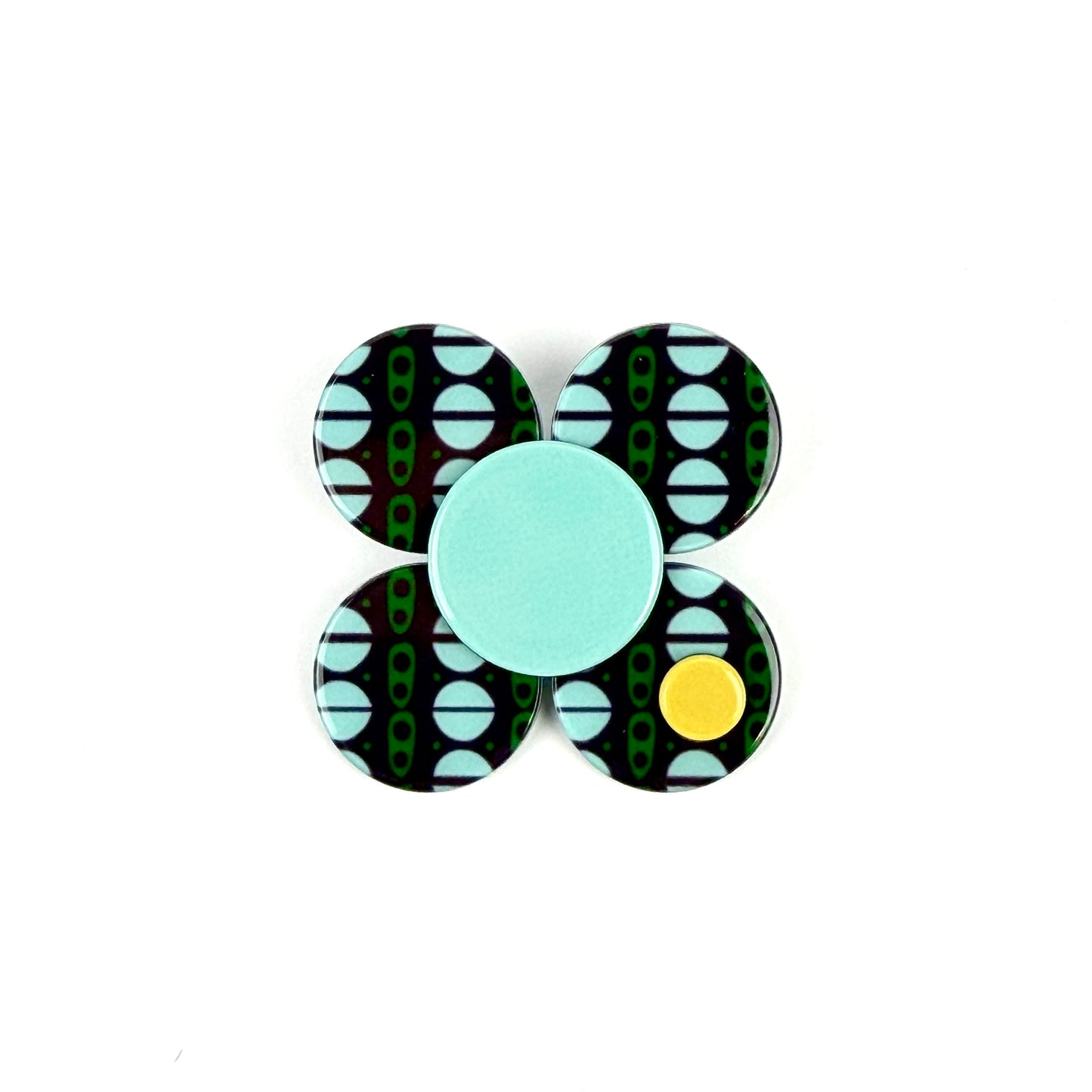 Florence brooch - Blues