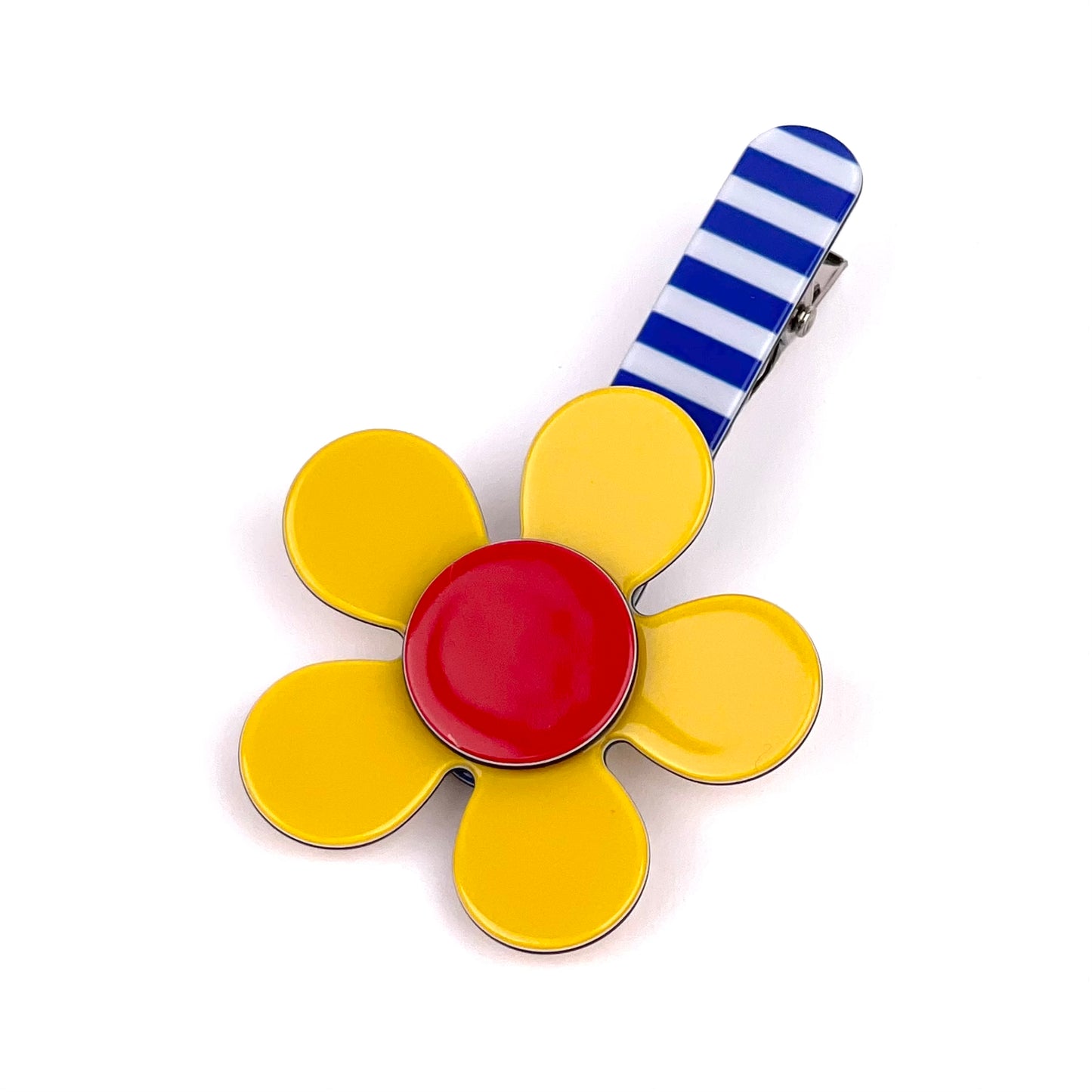 Fab flower - Blue stripe