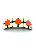 Fancy flower - Navy/Cream