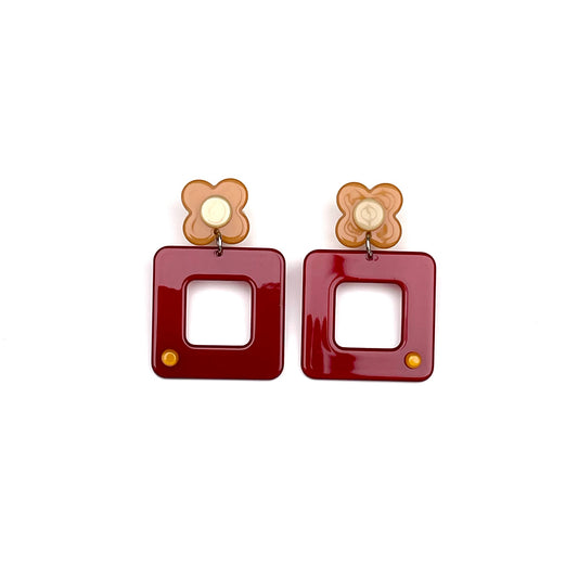 Istanbul Drop Earring - Ginger Wine