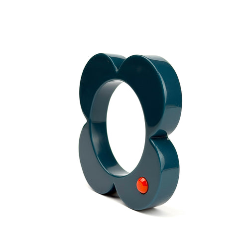 Hanover Bangle - Teal blue