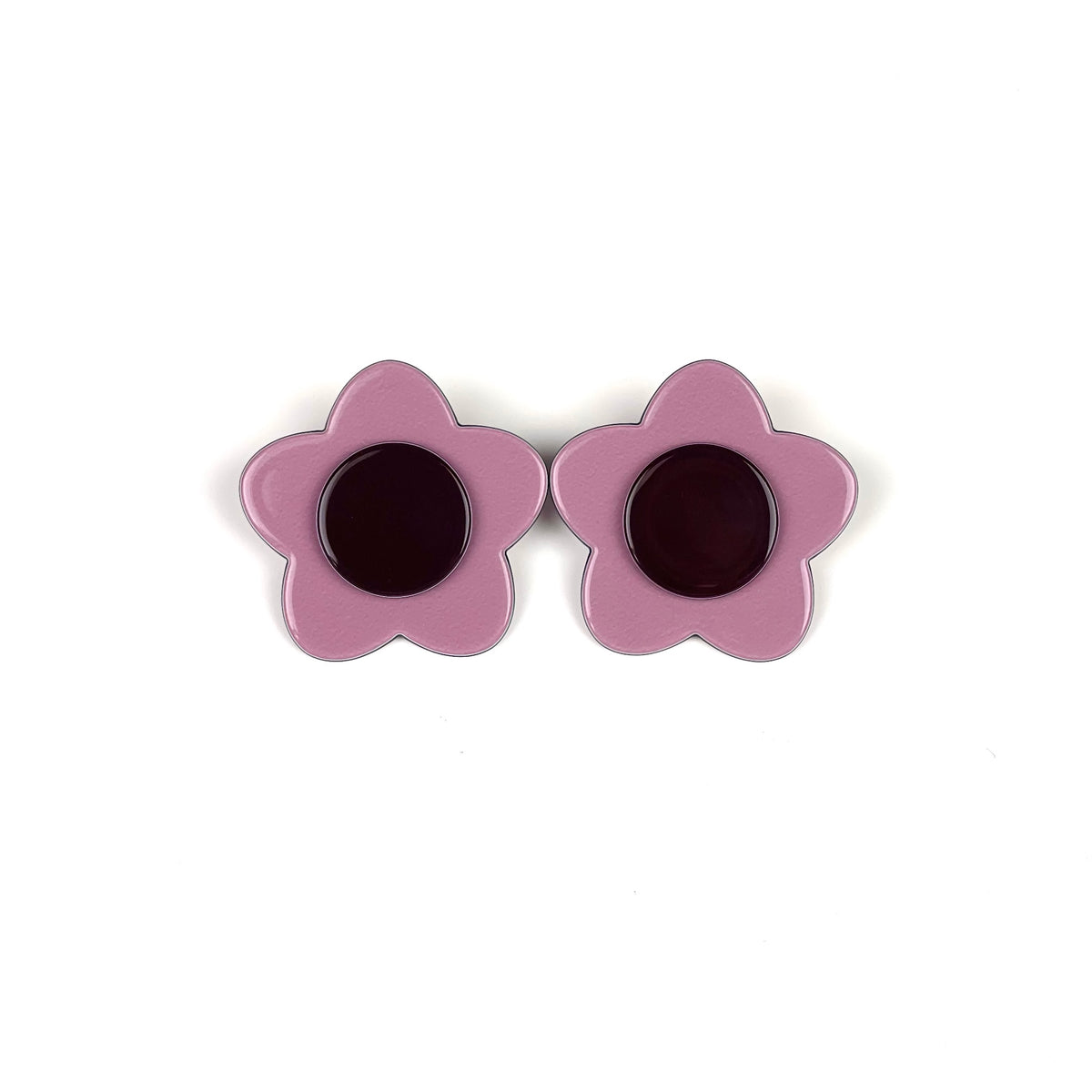 Bibi Earrings- Dusty Lilac