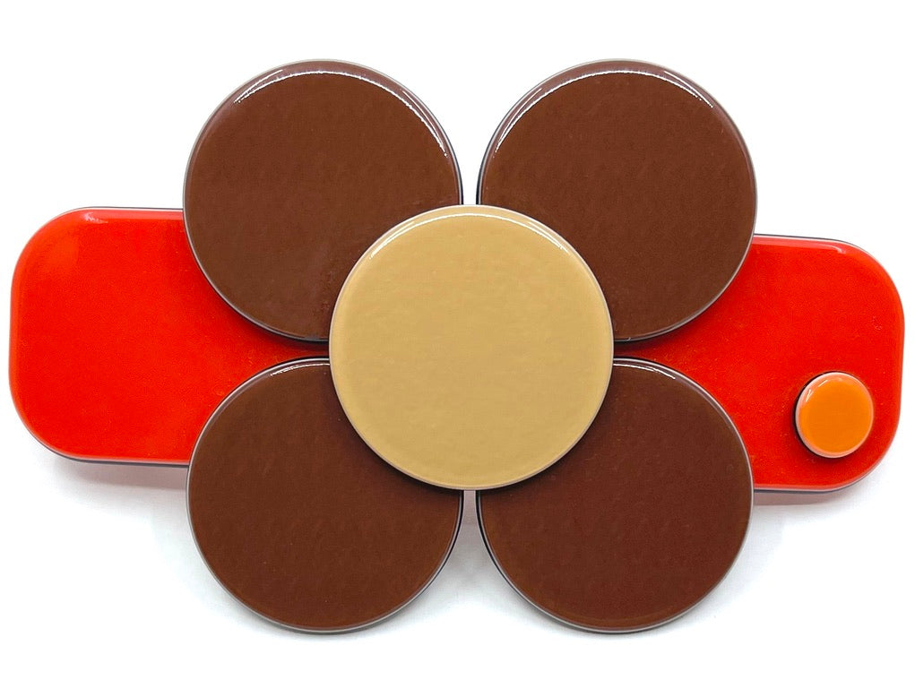 Florence - Bright orange brown