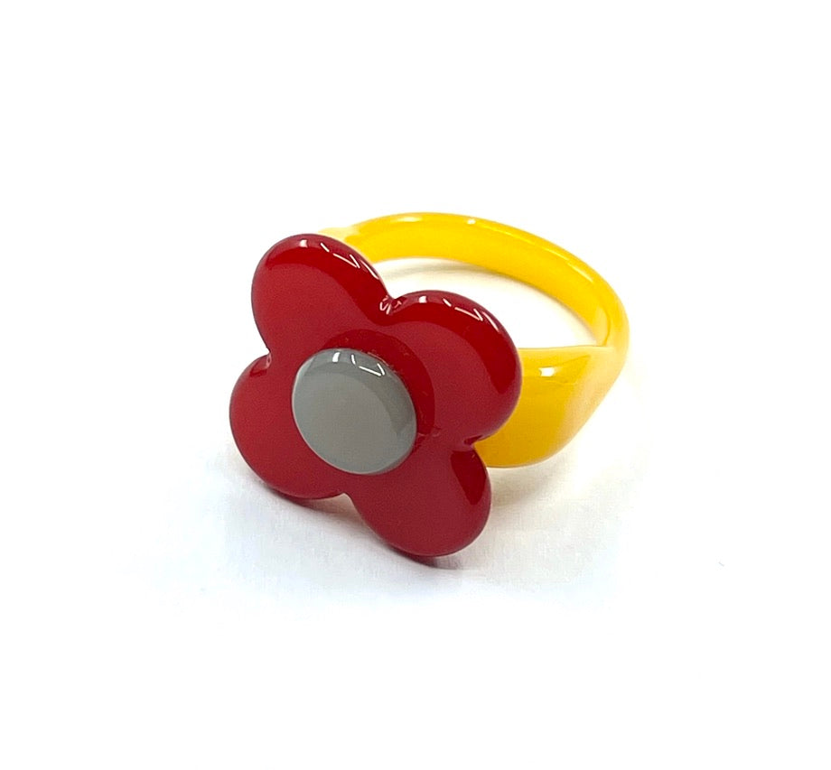 Hanover Ring - Red yellow
