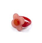 Hanover Ring - pale pink red