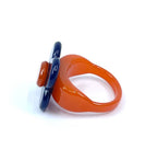 Hanover Ring - navy orange