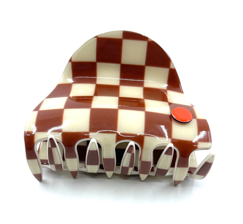 Moscow claw - Brown cream check