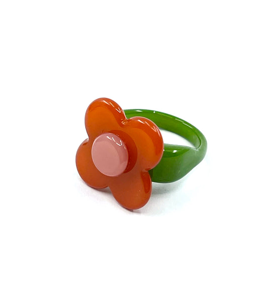 Hanover Ring - Orange green