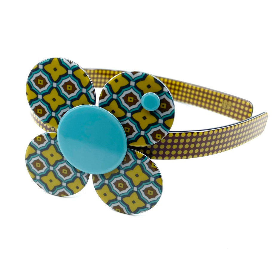 Florence headband - Casablanca Yellow