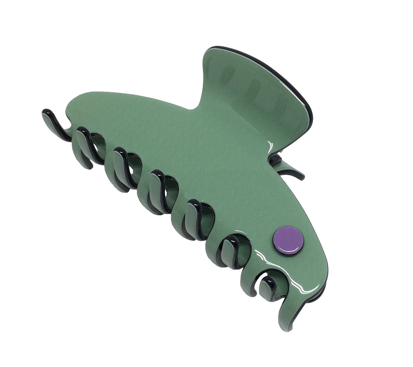 Barcelona medium claw - sage green jam
