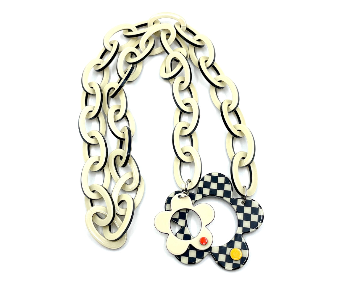 Boston necklace - Cream