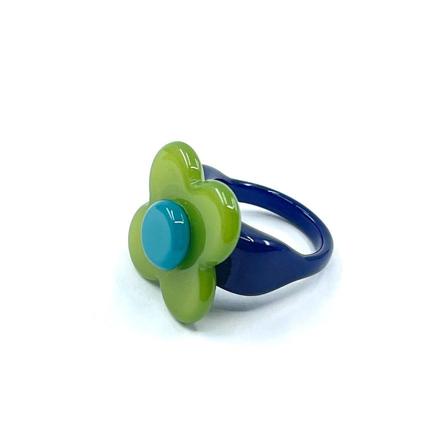 Hanover Ring - Green blue