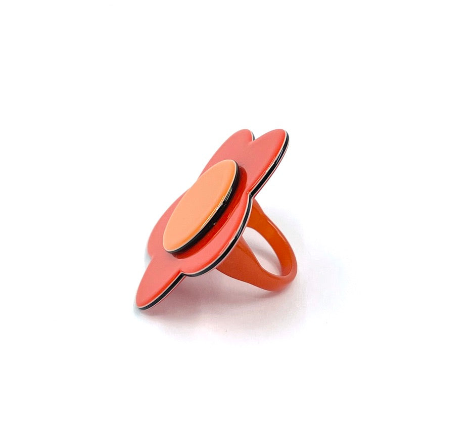Bibi Ring - Bright orange