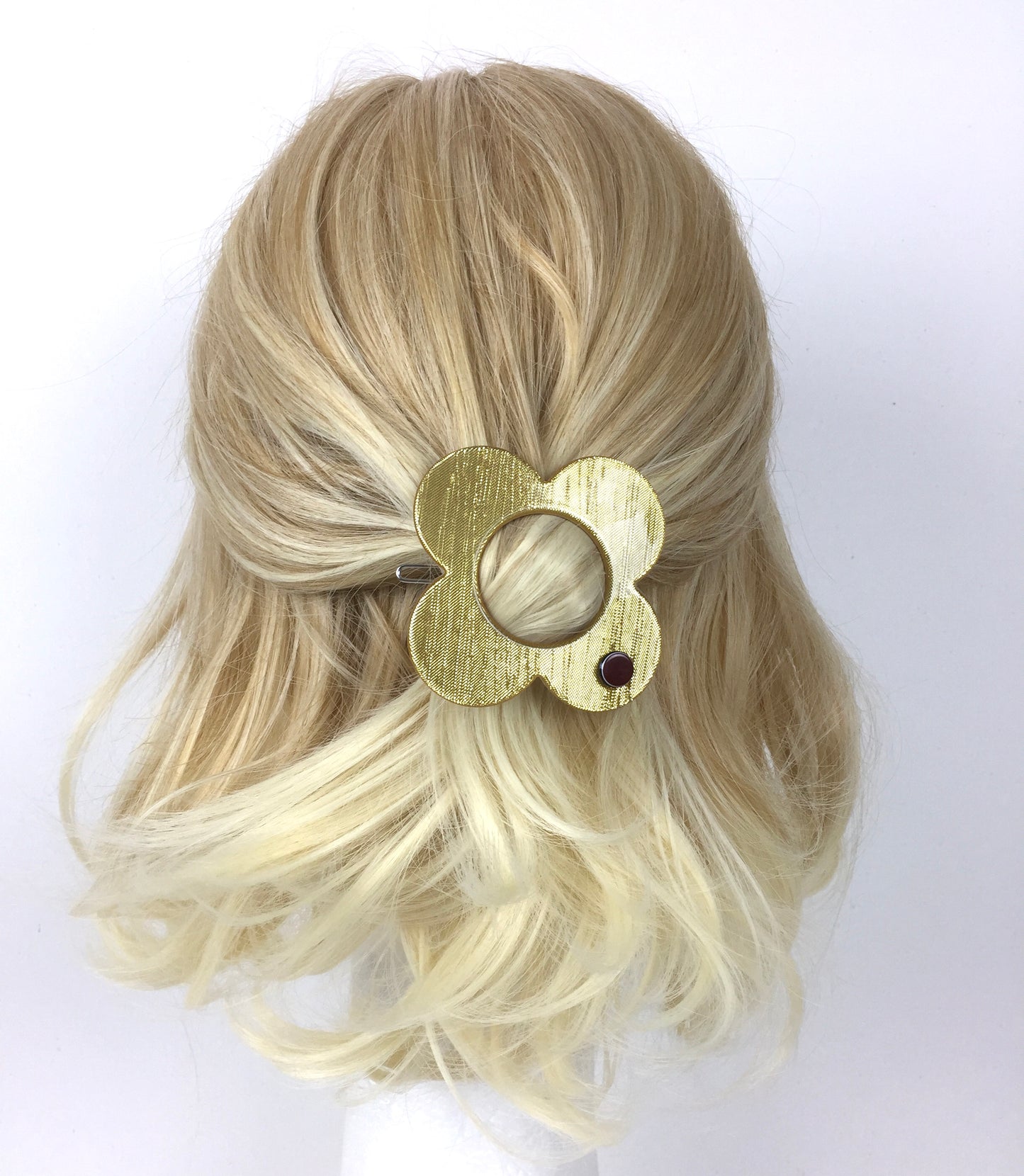 Hanover Large Hairclip - Gold