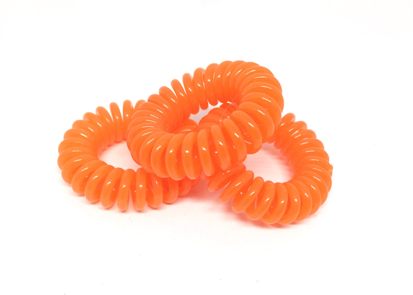 Spiral Hair Ties - No.9 Orange