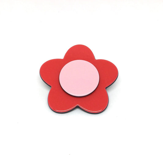 Bibi brooch - Red