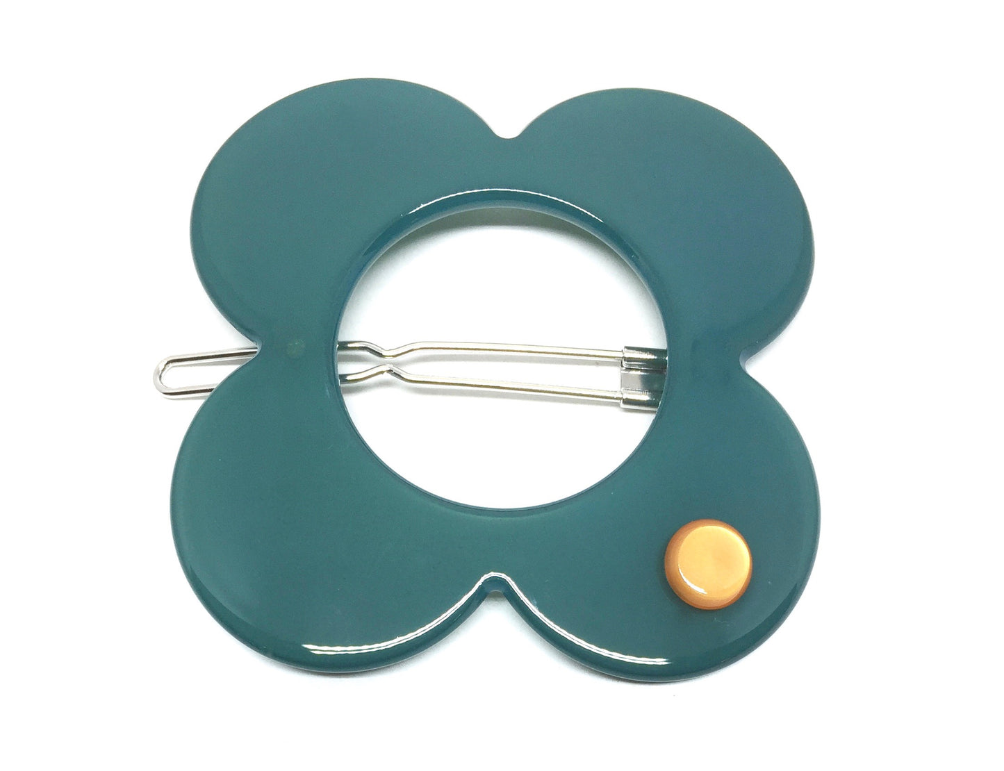 Hanover Large Hairclip - Teal