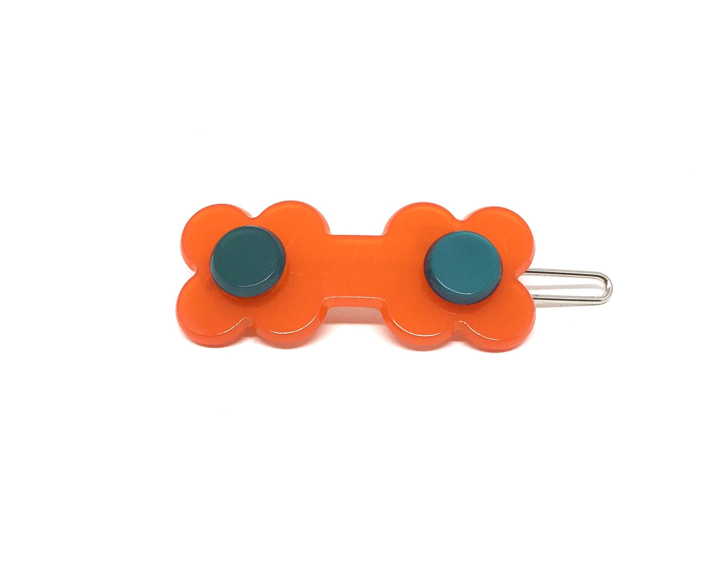 Hanover Duo Hairclip - Orangej