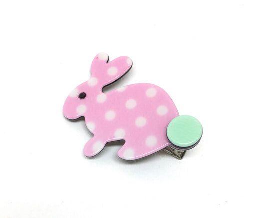 Little Inky Rabbit - pale pink