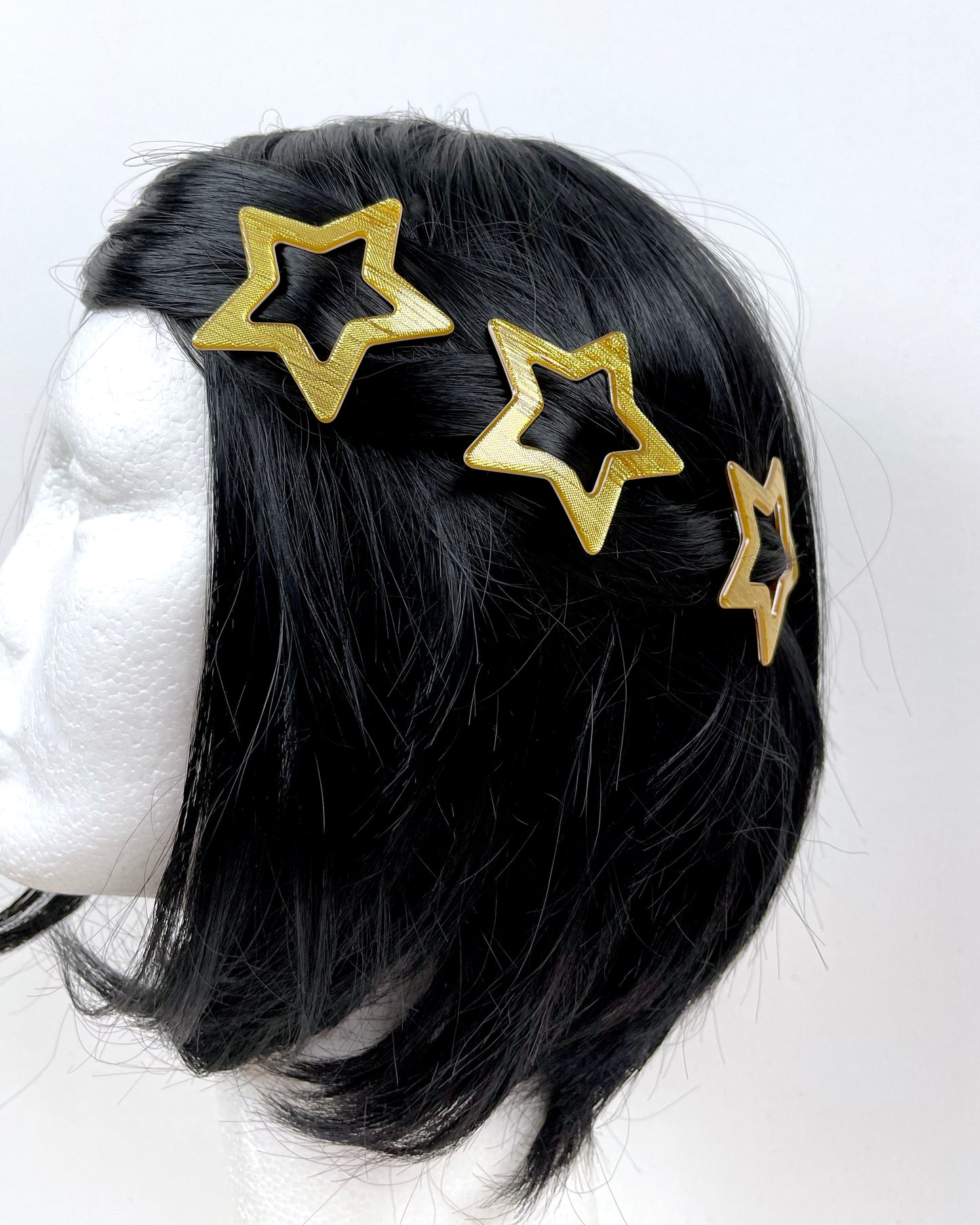 New York Hairclip - Large - Gold
