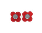 Hanover Earrings - red blue