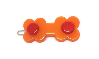 Hanover Duo Hairclip - orange
