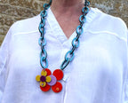 Florence necklace - Orange