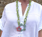 Boston necklace - Duckegg green