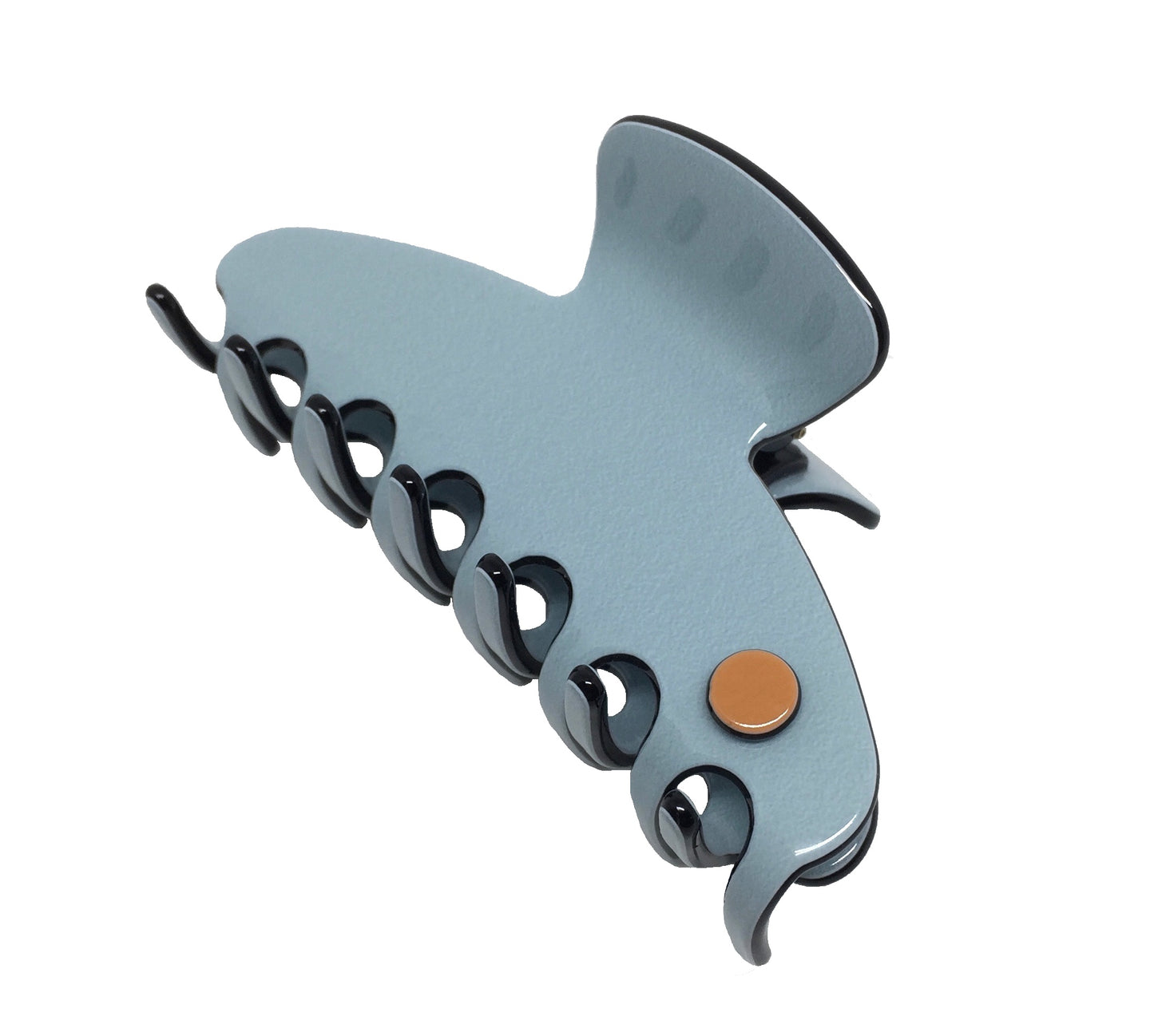 Barcelona medium claw - duck egg blue