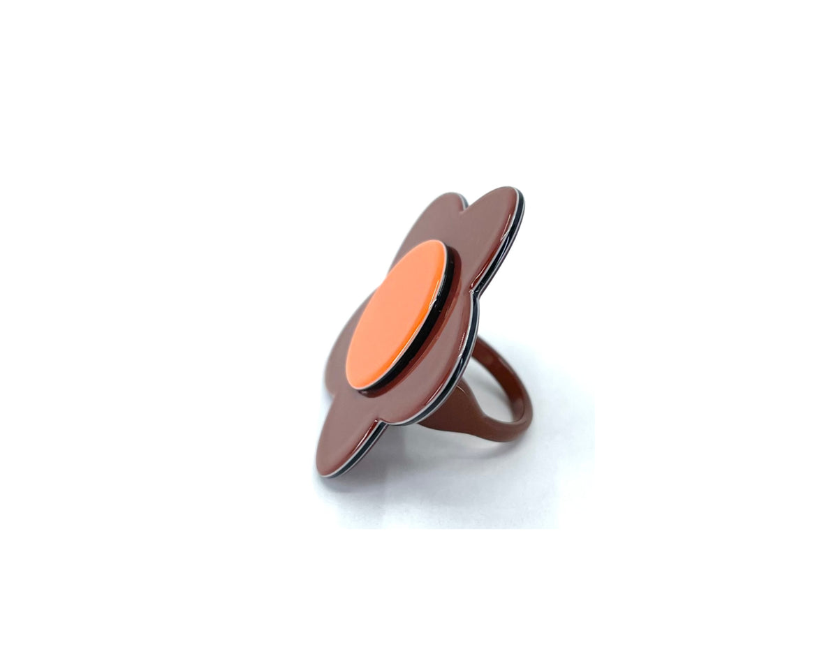 Bibi Ring - Rusty Brown