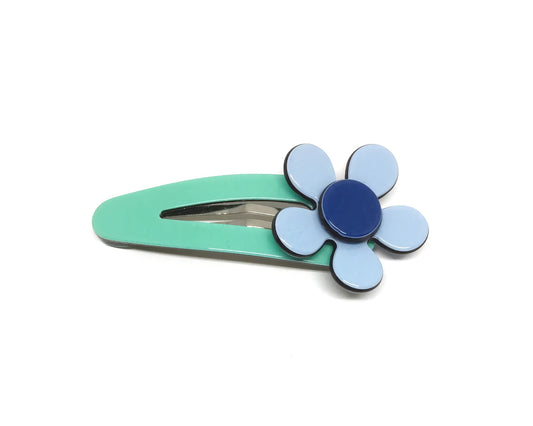 Flat flower click clack - Mint