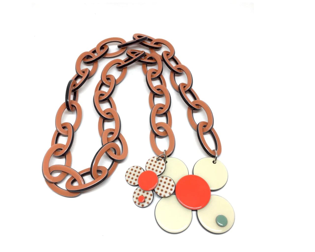 Florence necklace - Ginger Cream