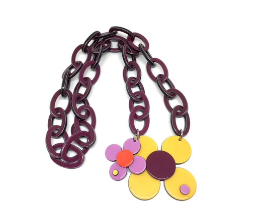Florence necklace - Mustard