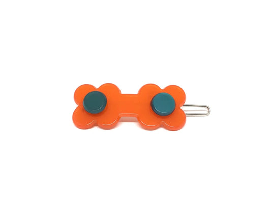 Hanover Duo Hairclip - Orangej