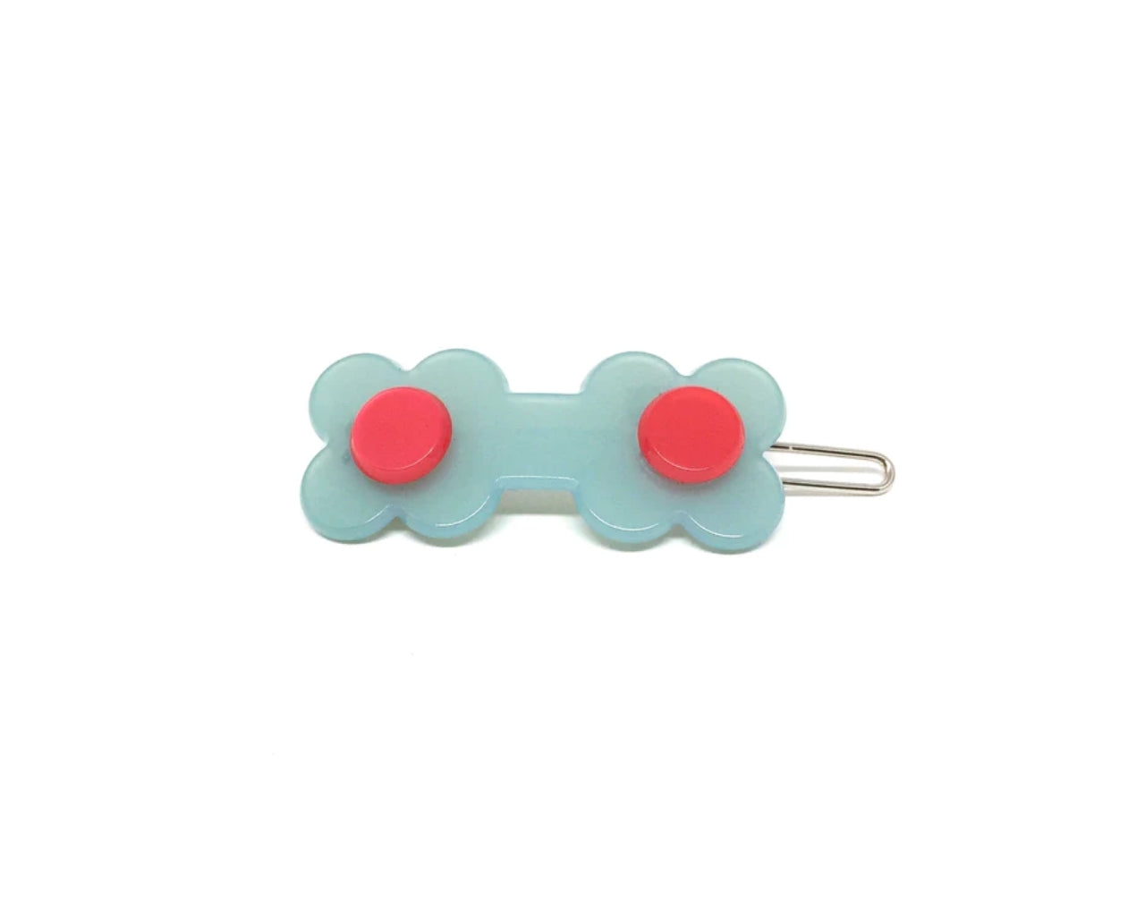 Hanover Duo Hairclip - Pale blue